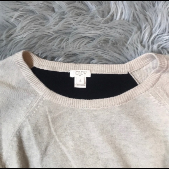 J. Crew Side Button Color block Sweater - Picture 3 of 5